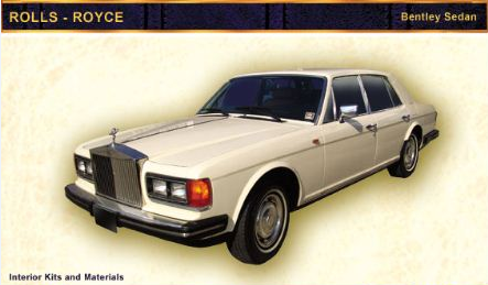 1987-91 ROLLS-ROYCE Bentley Sedan Front Seat Kit - Vinyl